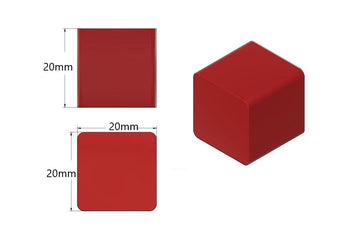 Stampo gommoso da 8 ml di cubo - 192 cavità