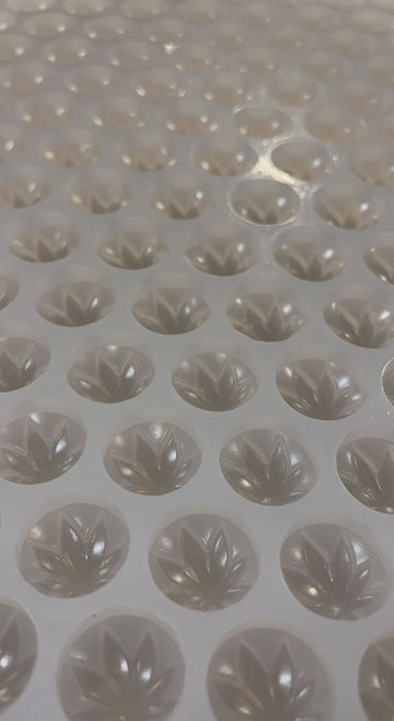 3,1 ml thc foglia silicone stampo