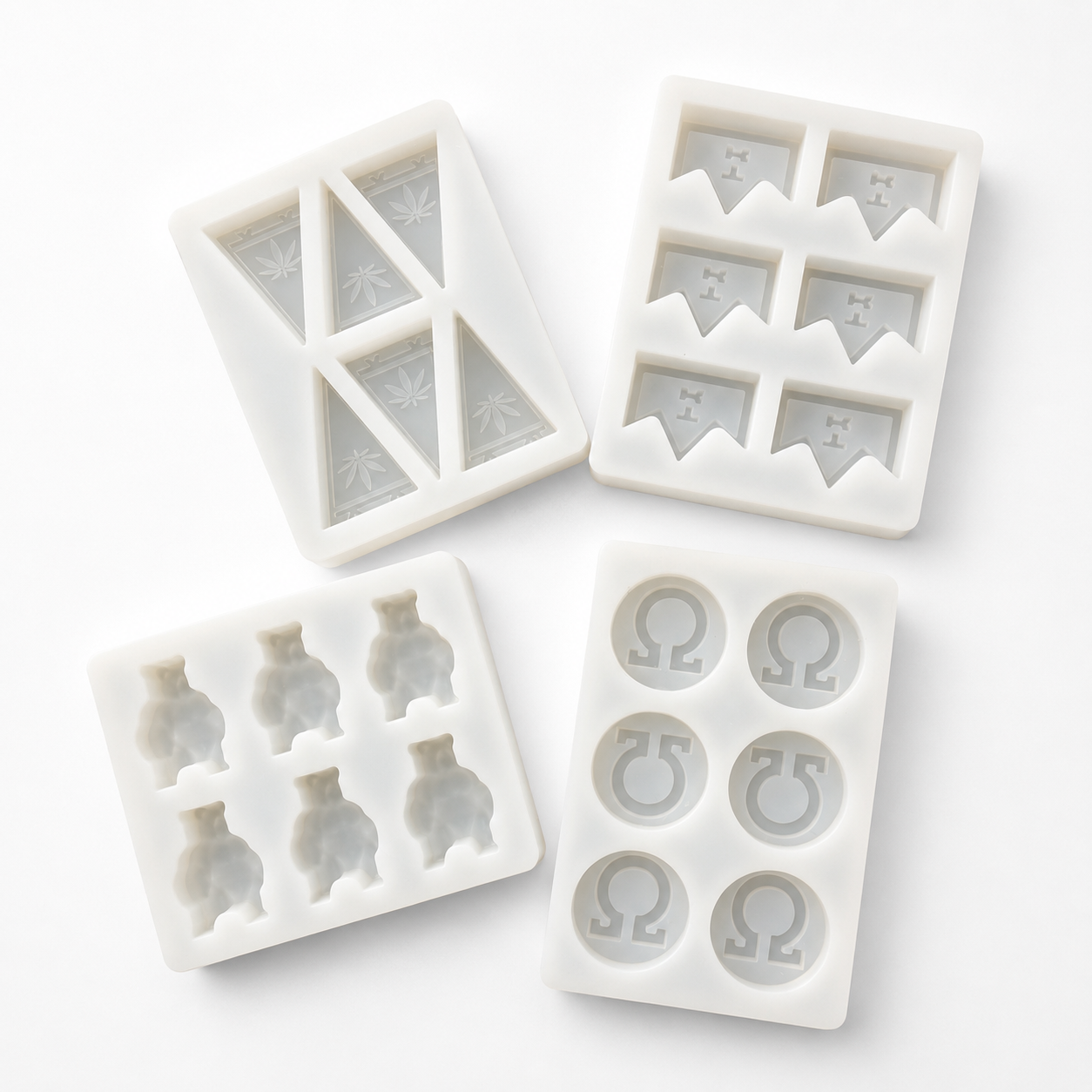 Stampi personalizzati in silicone e forme di caramelle gommose con marchio per produzione commerciale