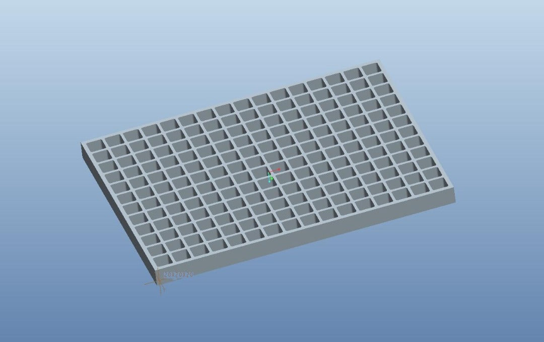 Stampo gommoso da 8 ml di cubo - 192 cavità