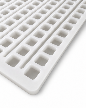 2,3 ml di depositore universale cubo gummy stampo - 136 cavità