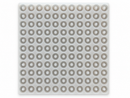 Stampo gommoso ad anello color pesca da 3,4 ml - 108 cavità-2