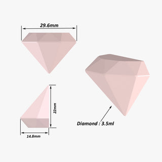 Stampo gommoso diamantato da 3,5 ml