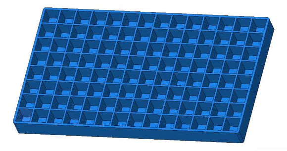 2 ml di gummy stampo cubo - 112 cavità