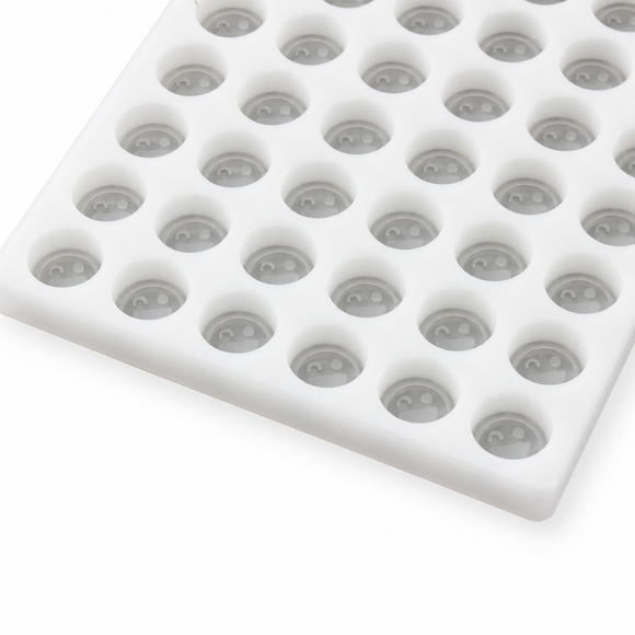Stampo gommoso per faccina sorridente da 4 ml - 140 cavità