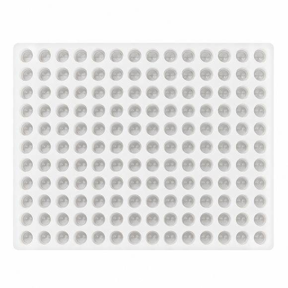 Stampo gommoso per faccina sorridente da 4 ml - 140 cavità