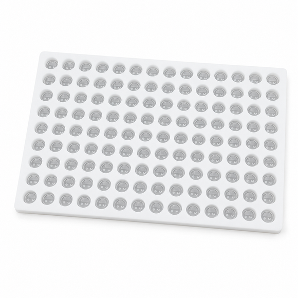 Stampo gommoso per faccina sorridente da 4 ml - 140 cavità