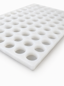 5.6mL coin gummy mold cavity detail