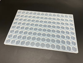 4.6mL blank hexagon breaker gummy mold