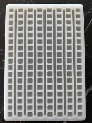 Stampo gommoso universale per cubetti di deposito da 2,3 ml - 136 cavità