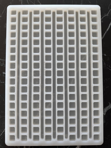 2,3 ml di depositore universale cubo gummy stampo - 136 cavità