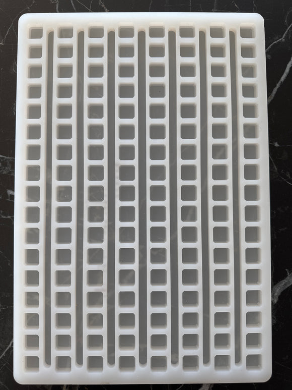 2,3 ml di depositore universale cubo gummy stampo - 136 cavità