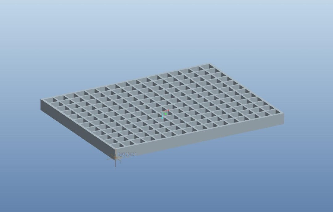 Stampo gommoso da 8 ml di cubo - 192 cavità