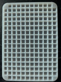 Stampo gommoso quadrato da 4,6 ml - 200 cavità