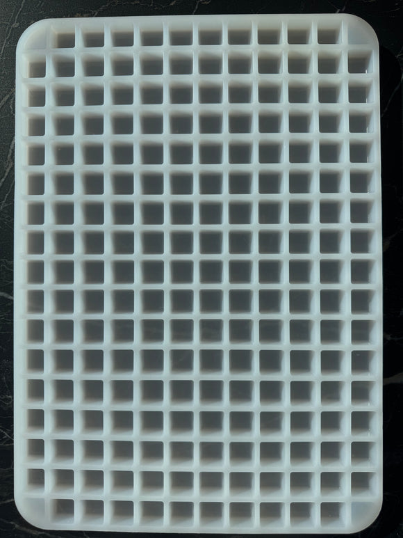 4,6 ml di stampo gommoso quadrato - 200 cavità
