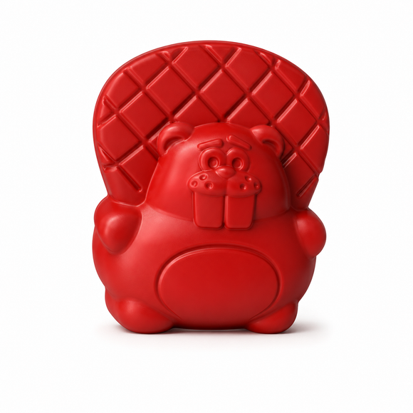 Stampi in silicone personalizzati per caramelle gommose - progetto 3D, personaggio castoro