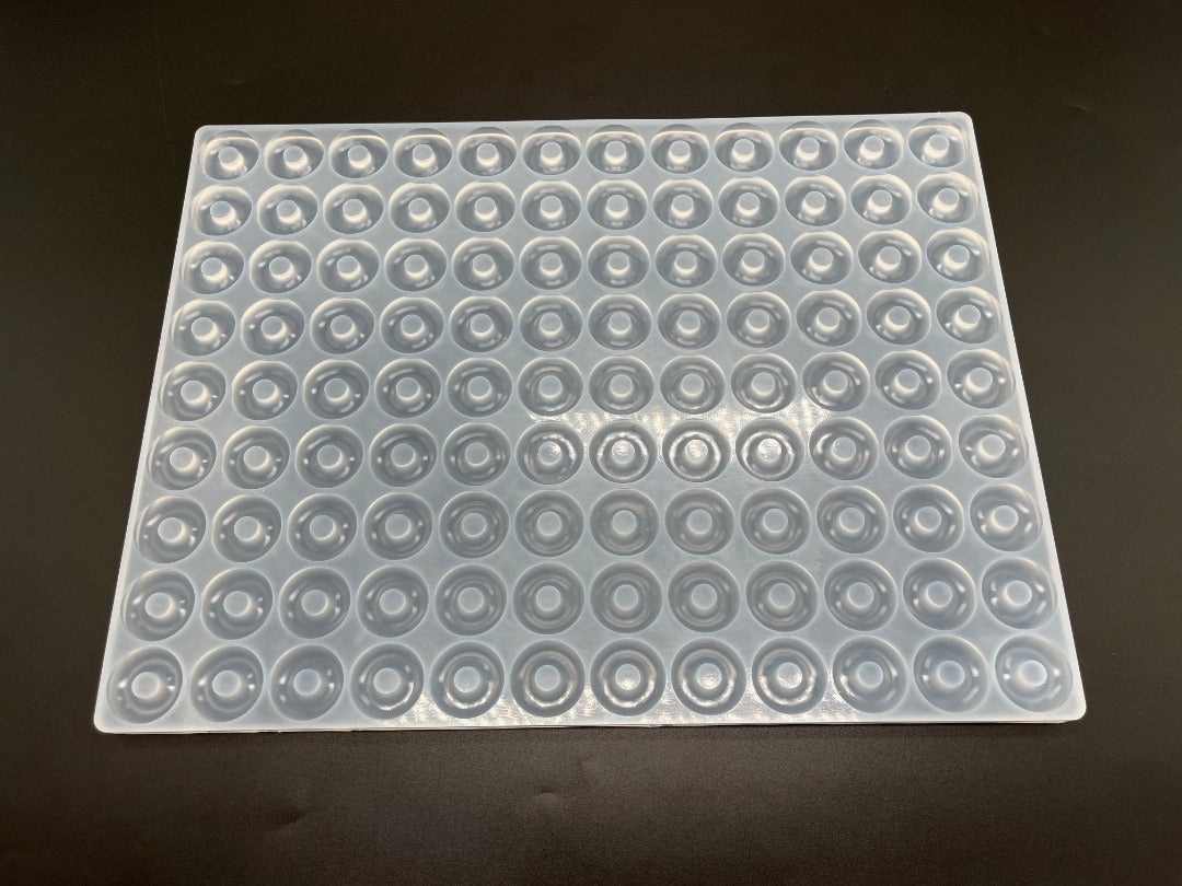 3ml Anello di pesca silicone stampo gommoso - 108 cavità